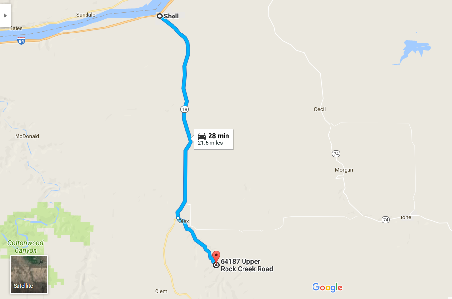 Directions to Olex Preserve